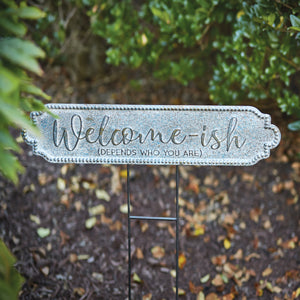 Welcome-ish Garden Stake - Mamma Mia's Closet